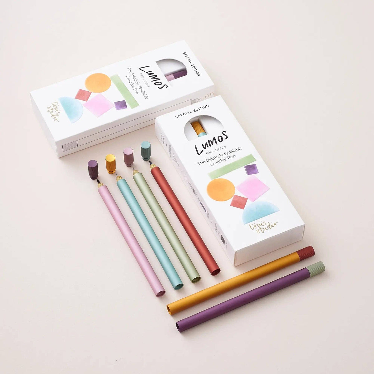 Lumos Pro - Colour Block: Clementine - Cranberry / Duo Tip
