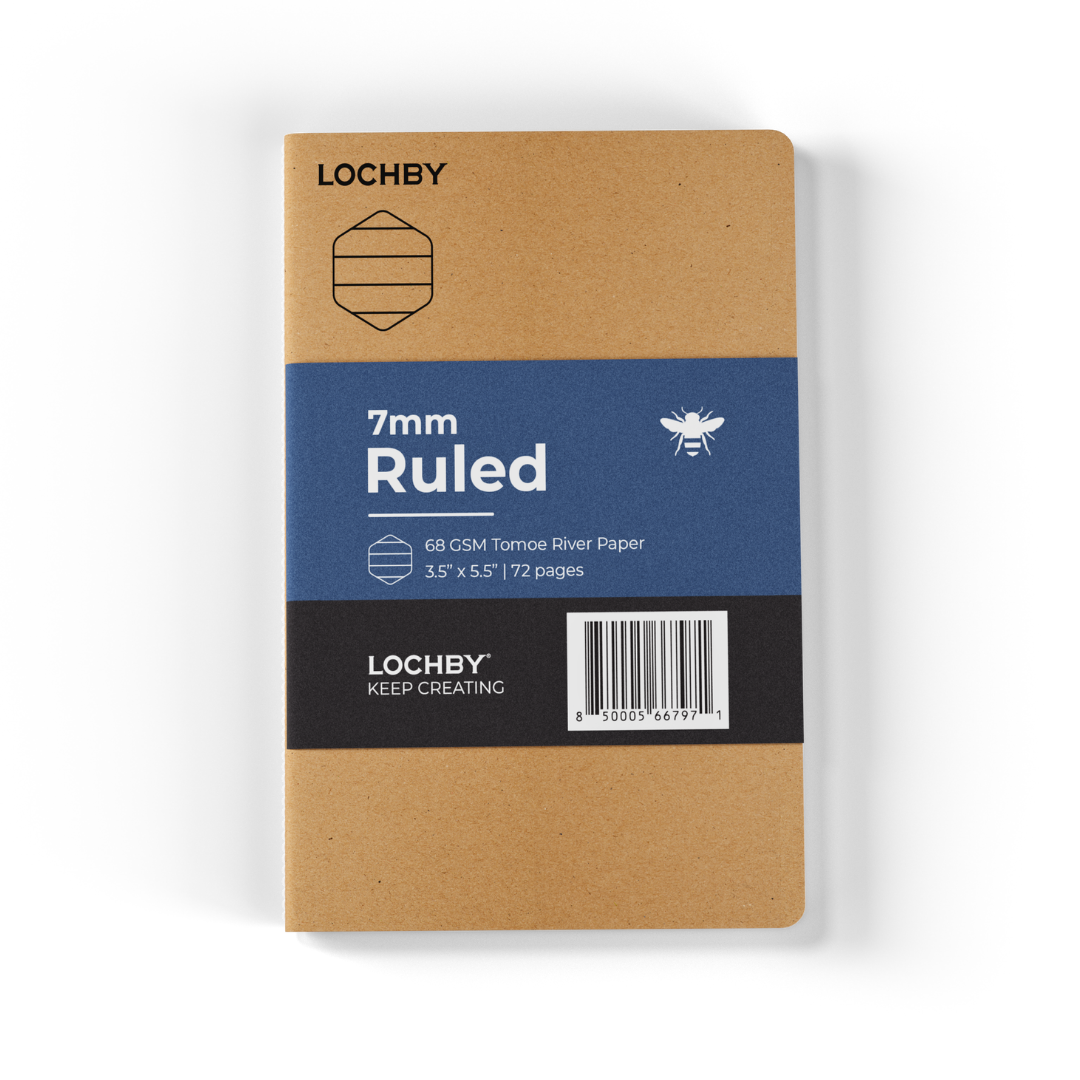 Lochby Pocket-size Ruled Notebook