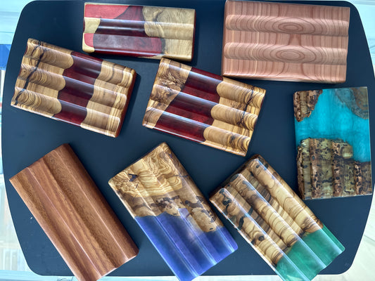 Wood and Epoxy Pen Rest