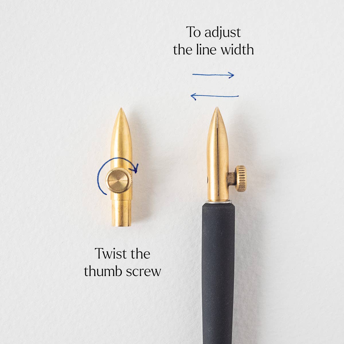 One-Dip-Nib: Sterling Steel / Nib + Pen
