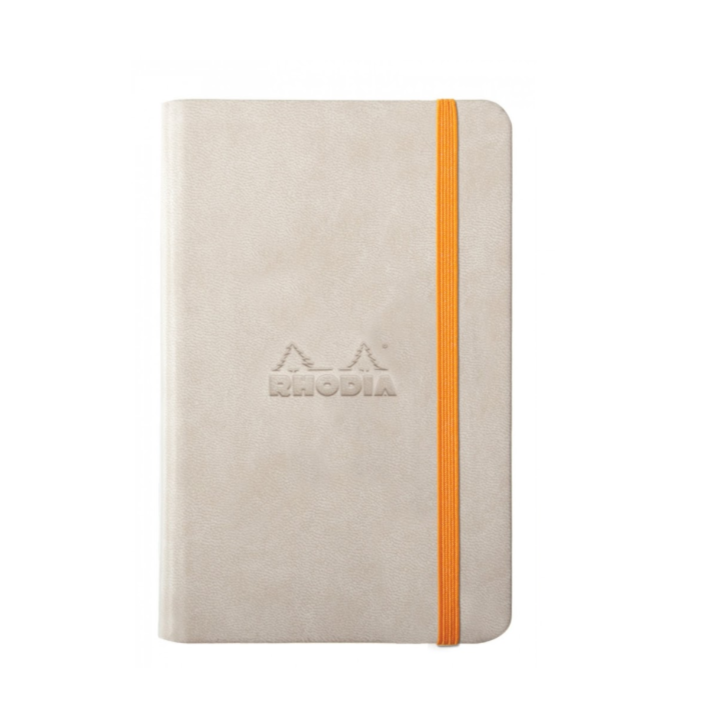 Rhodiarama Hardcover Webnotebook - 5.5 x 8.25 (A5): Anise (Lined Paper)