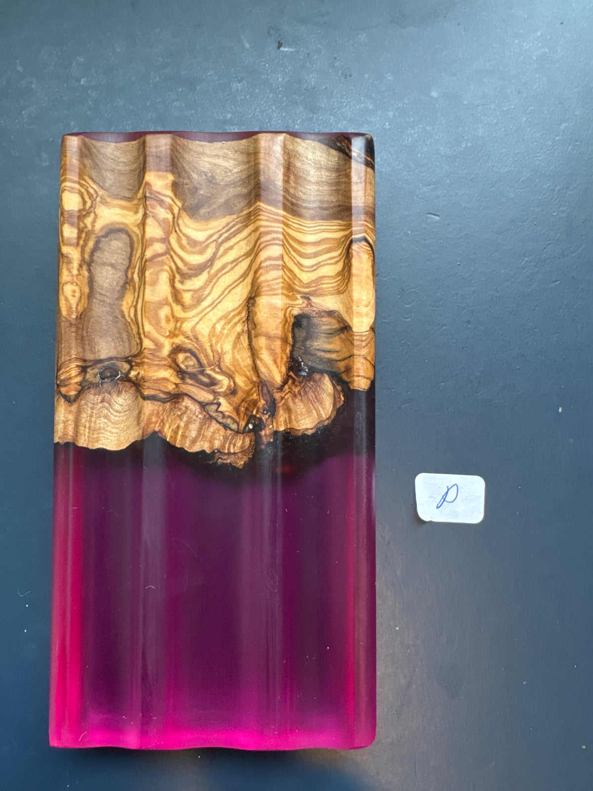 Wood and Epoxy Pen Rest