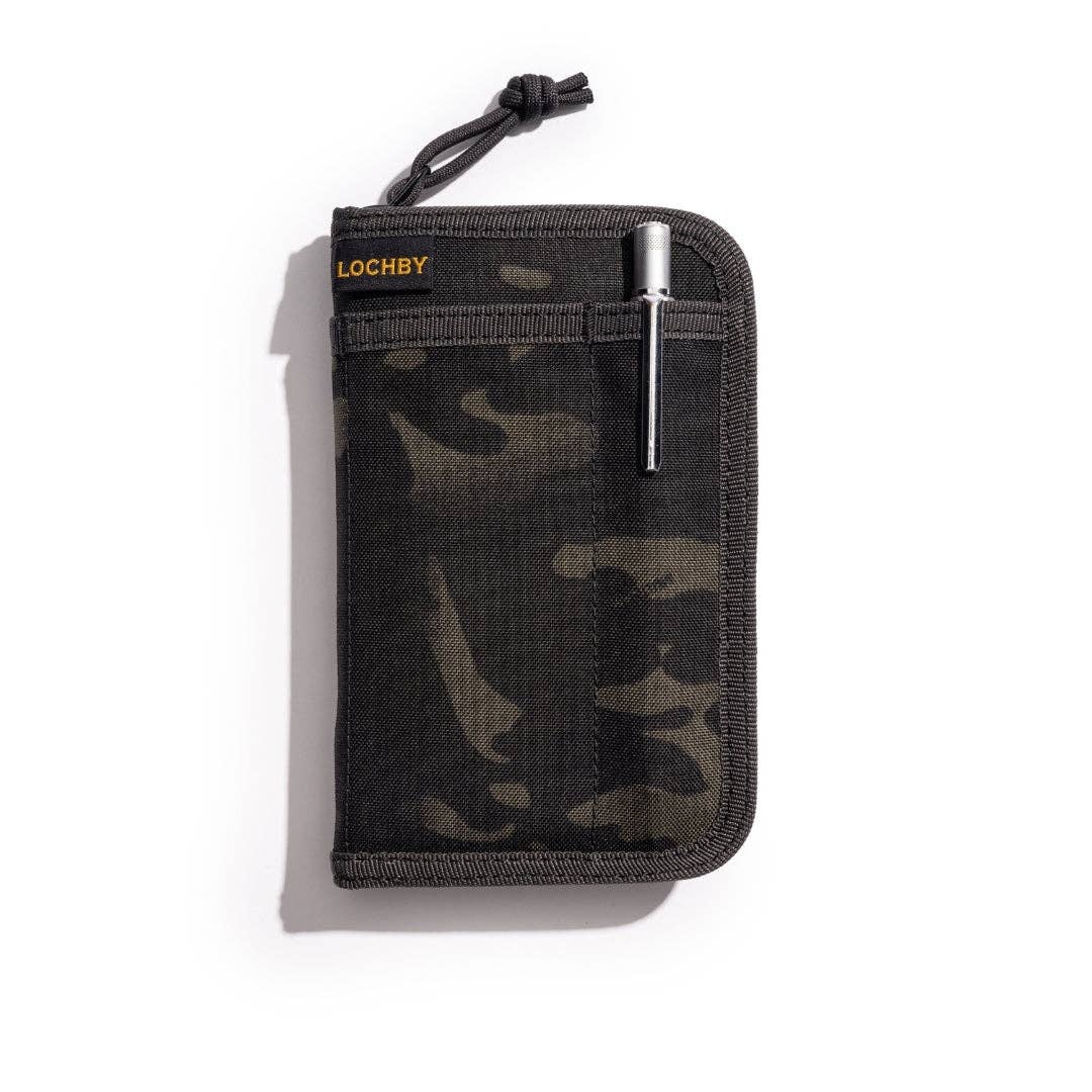 Lochby Pocket Journal: Black Multicam