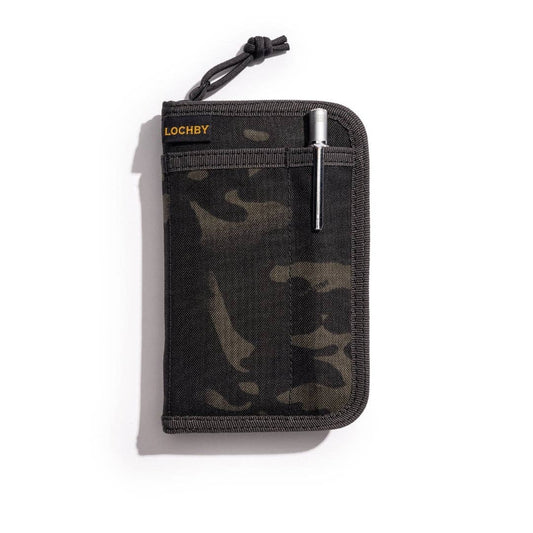 Lochby Pocket Journal: Black Multicam