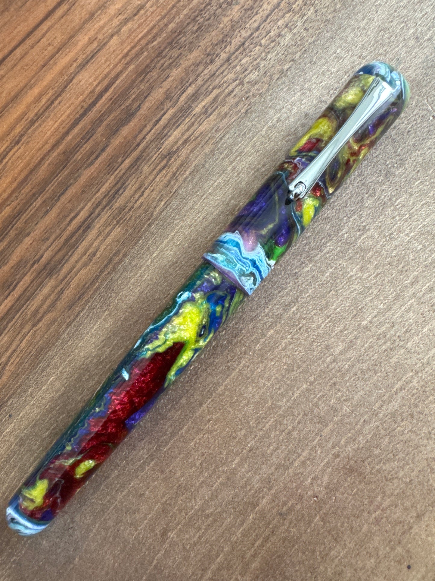 Hinze Pen Co Atlantis Rising Standard Fountain Pen with Clip