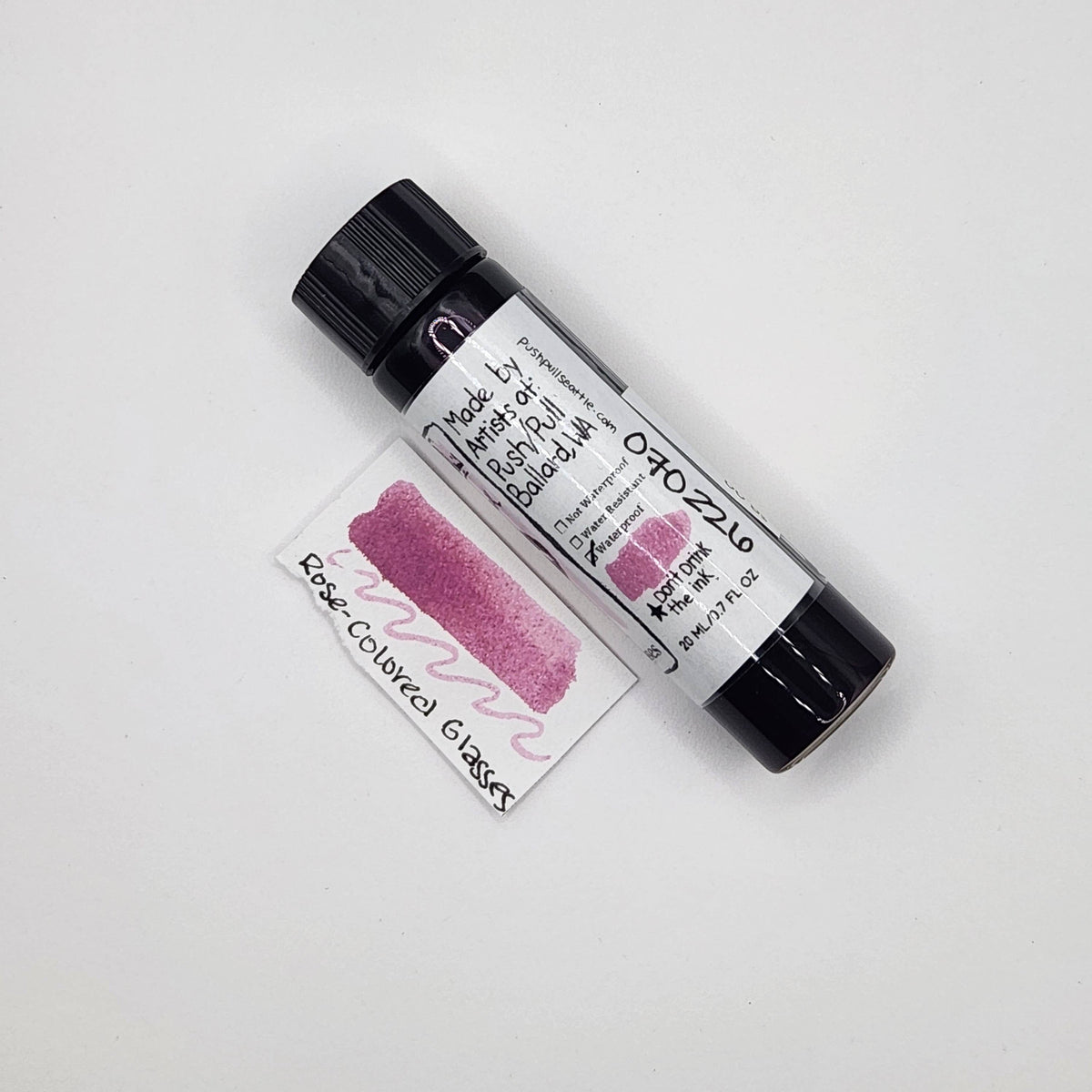 Push/Pull Fountain Pen Ink - Rose-Colored Glasses