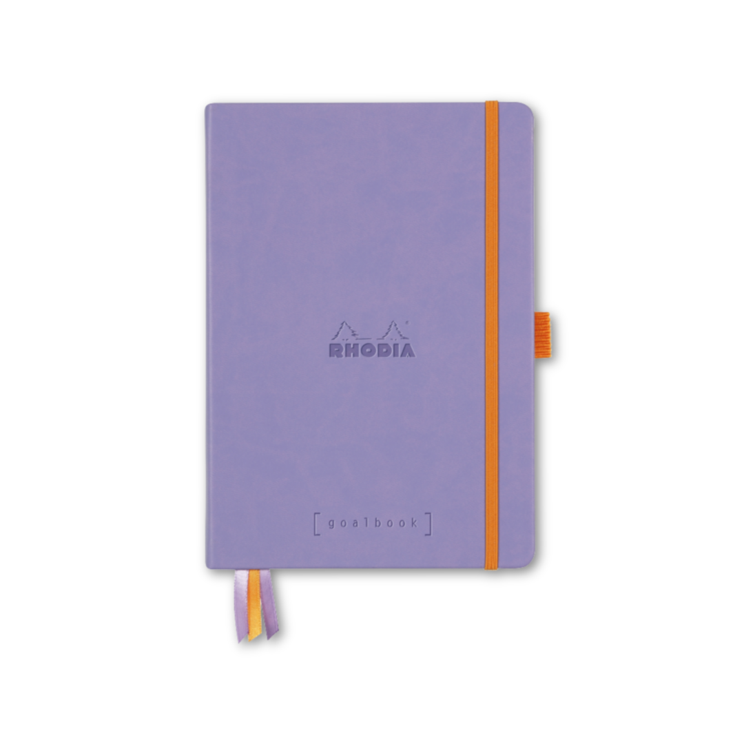 Rhodia Hardcover Goalbook Dot Bullet Journal - Ivory Paper: LILAC