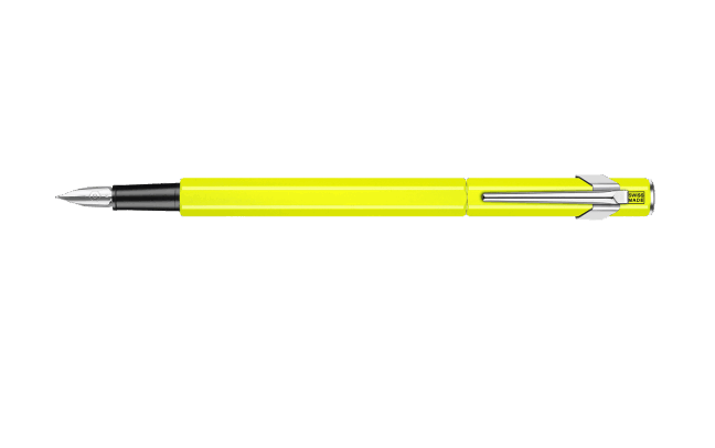 Fountain Pen 849™ Metal, Fine Nib Size with Gift Box: White