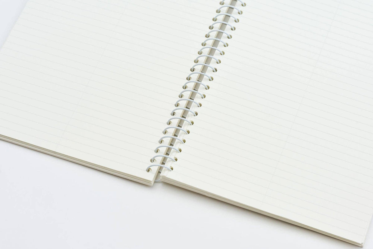 Blackwing A5 Spiral Notebook - White: Blank