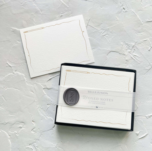 Belle and Union Pencil Boxed Notes (Set of 6 cards)