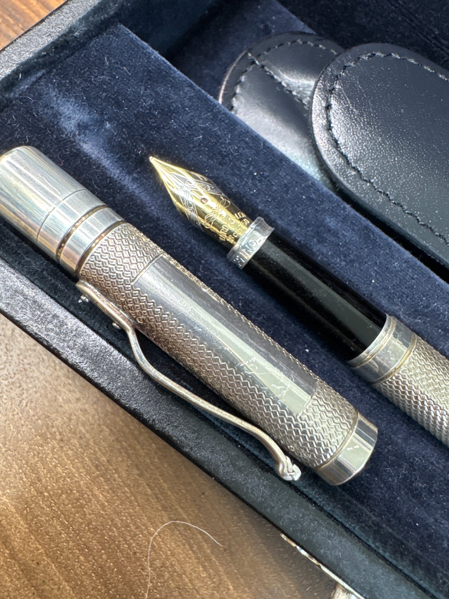 Yard-O-Led Viceroy Barley Sterling Silver Fountain Pen
