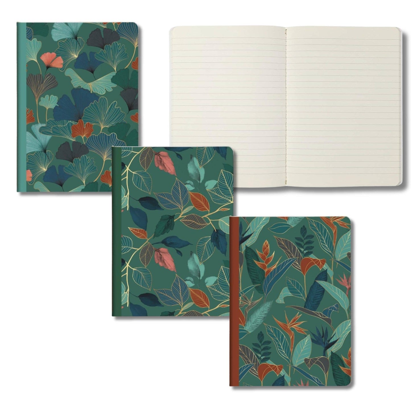 Clairefontaine "Gaia Blue" Ginkgo Notebook