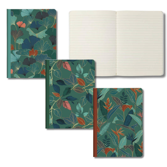 Clairefontaine "Gaia Blue" Ginkgo Notebook