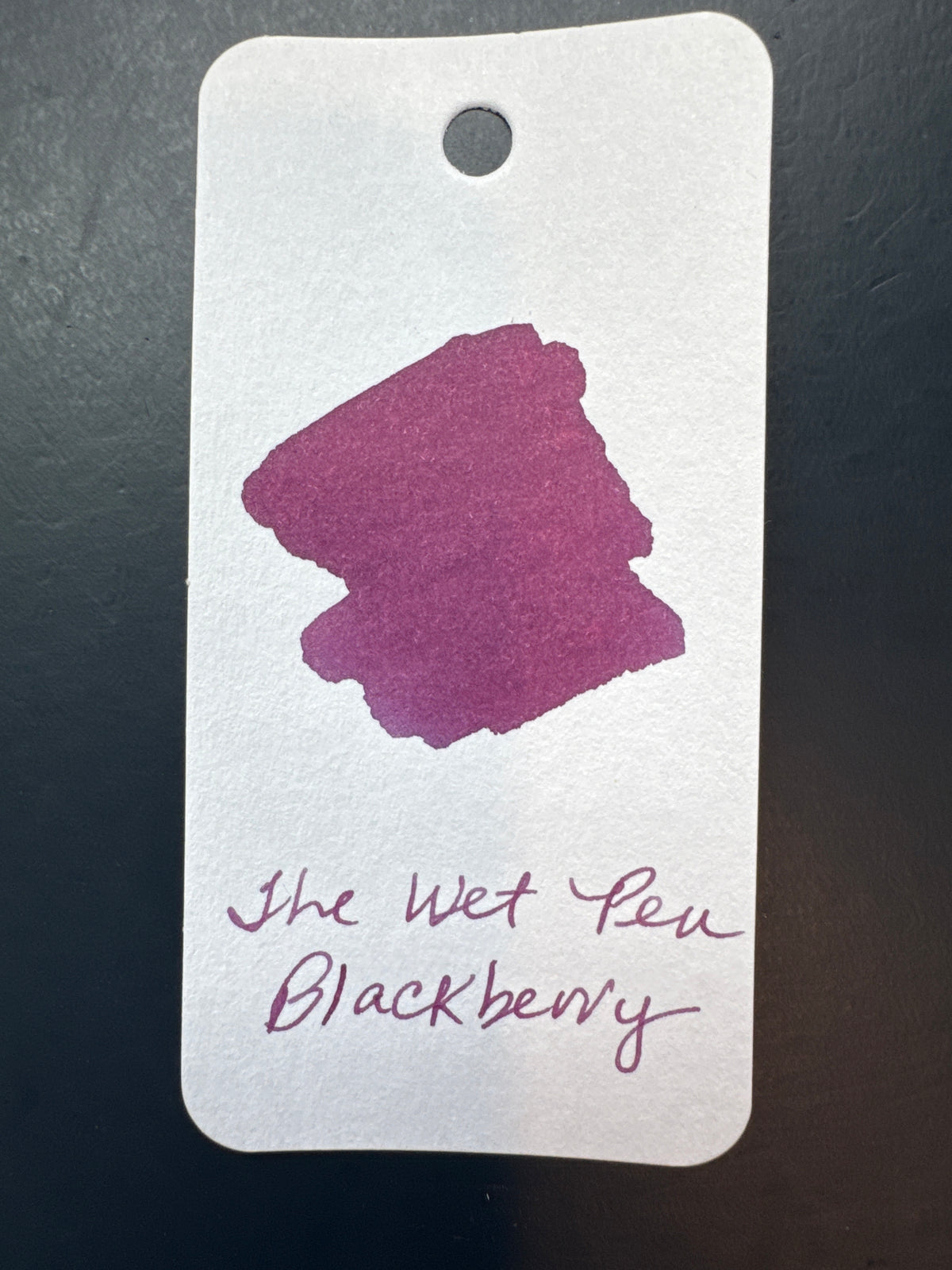 The Wet Pen Ink Sample
