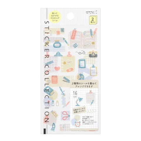 Midori Sticker Sheets-Stationery