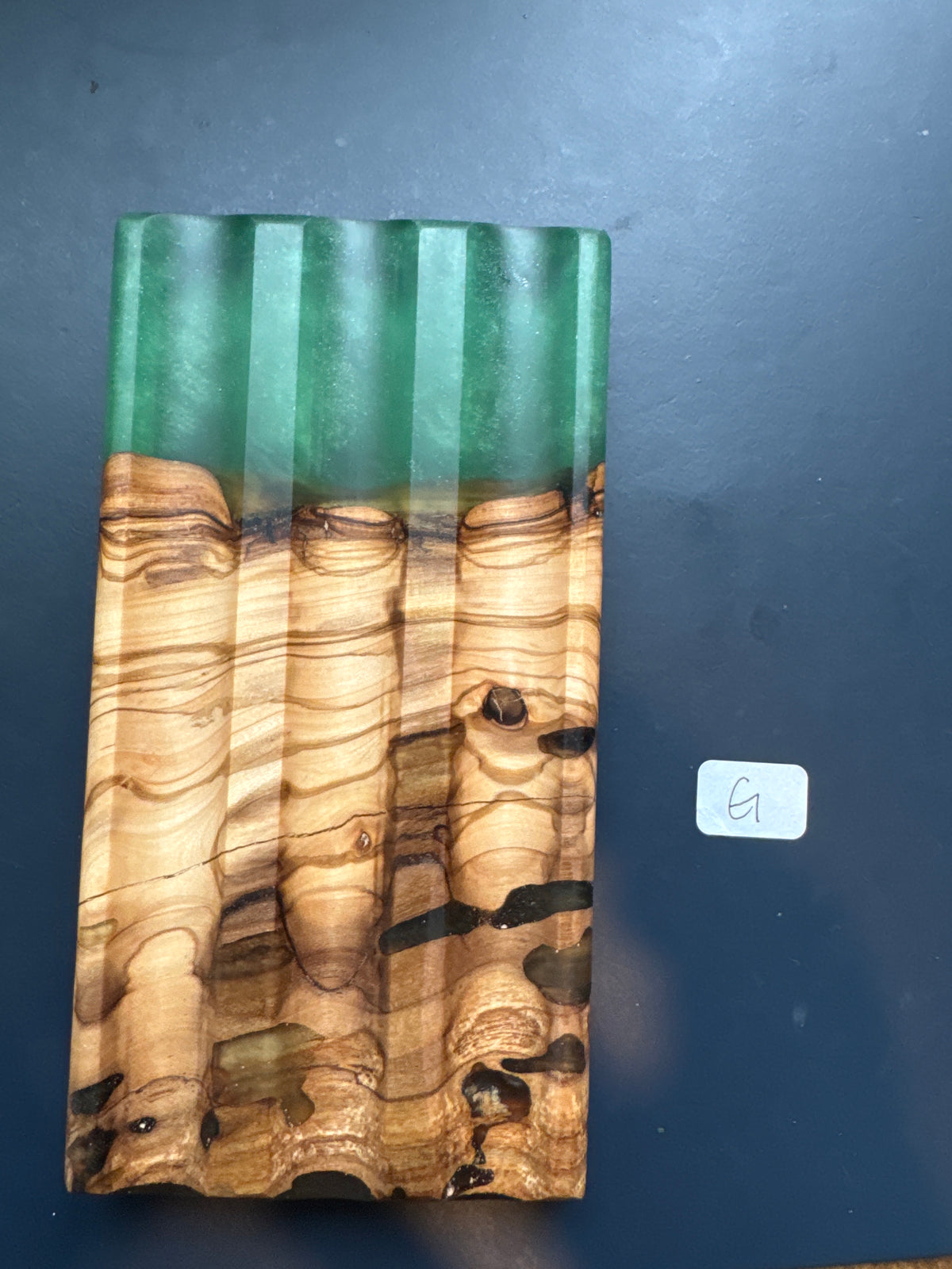 Wood and Epoxy Pen Rest