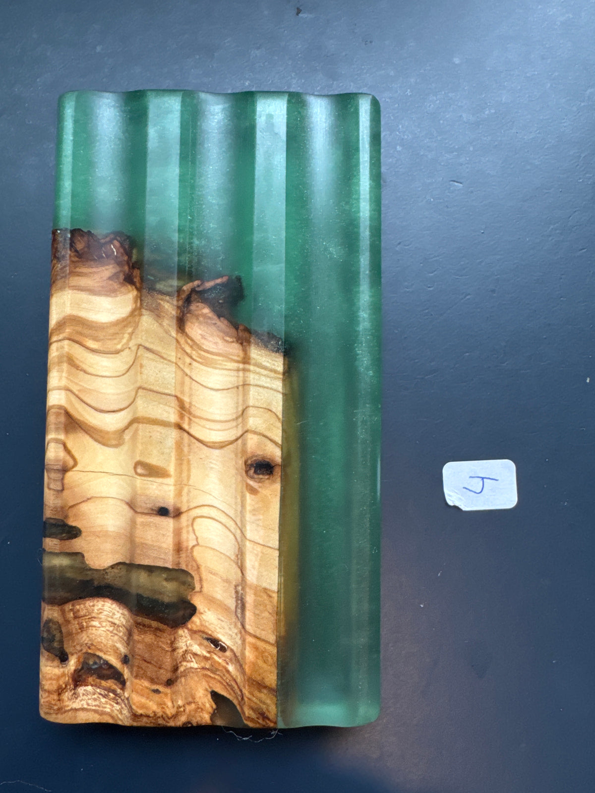 Wood and Epoxy Pen Rest