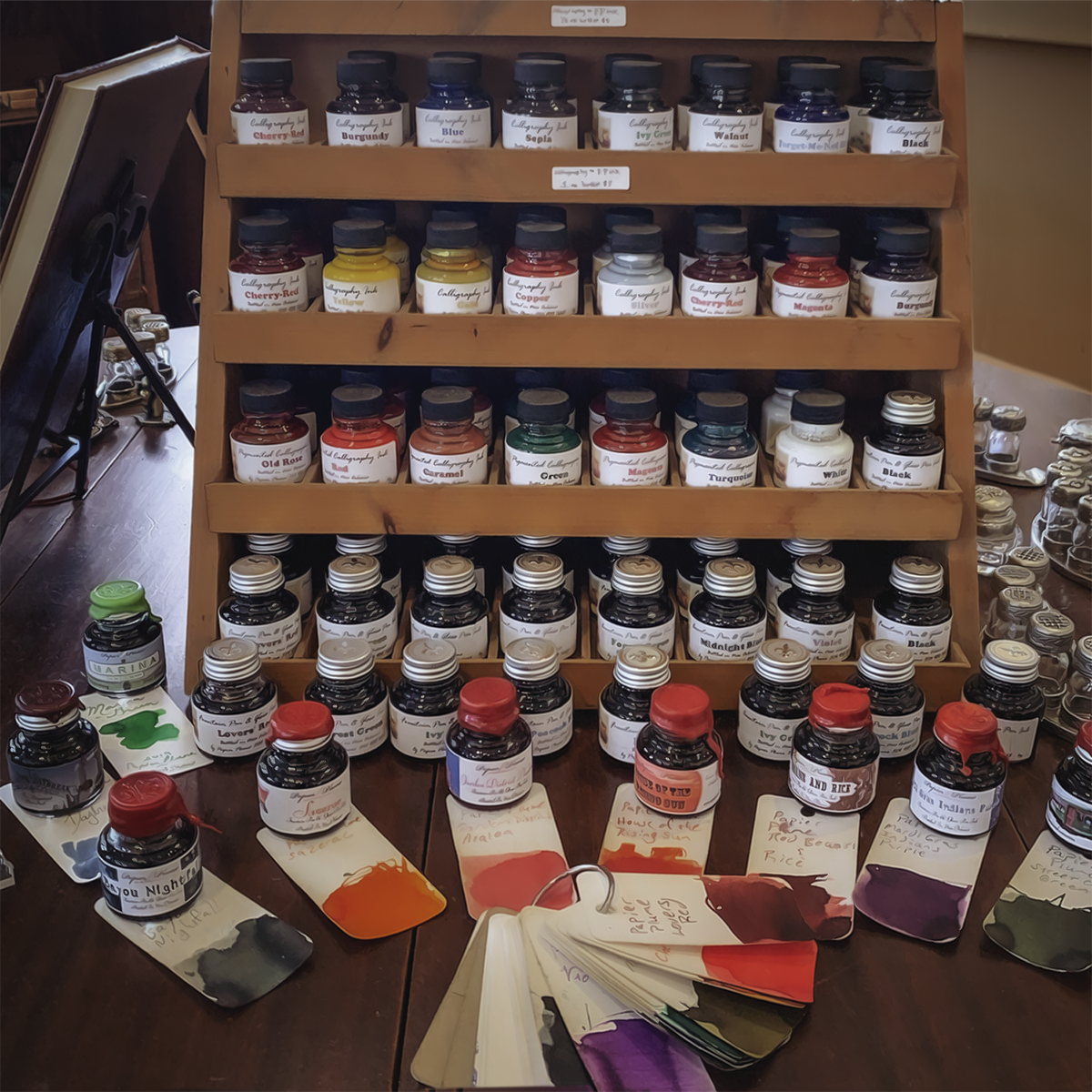 Papier Plume Classic Fountain Pen Ink Collection - 30ml: Moss Green