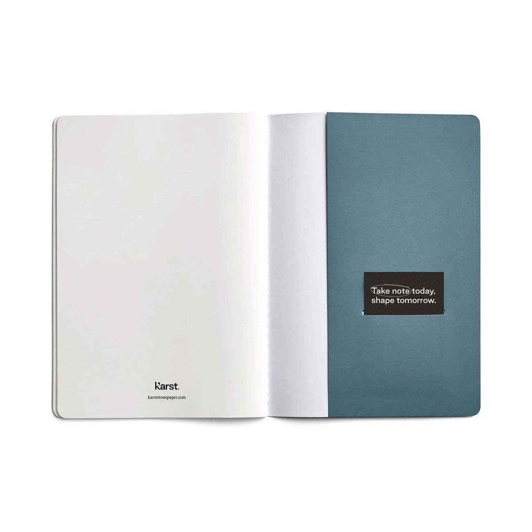 Karst - A5 Softcover Daily Journal Twin Pack: Glacier