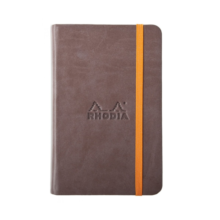 Rhodiarama Hardcover Webnotebook - 5.5 x 8.25 (A5): Anise (Lined Paper)