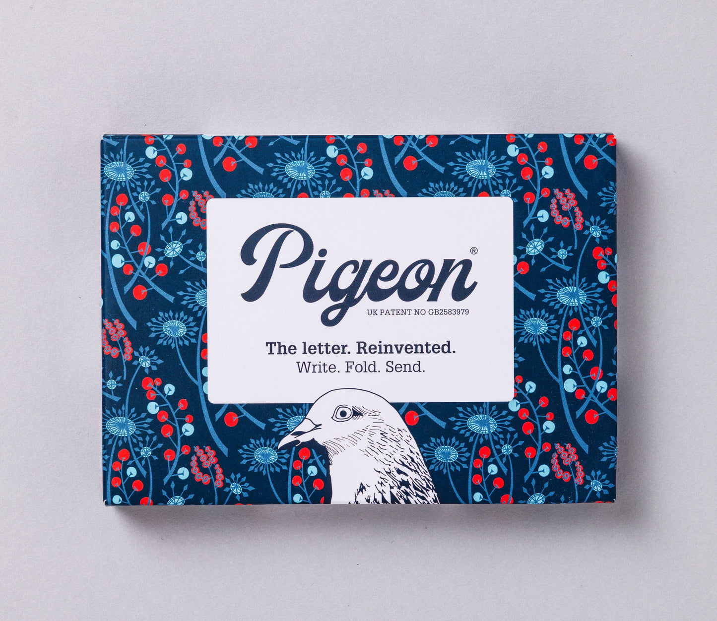 Hedgerow Pigeon, Folding Letter Set – Pack of 6 Letters