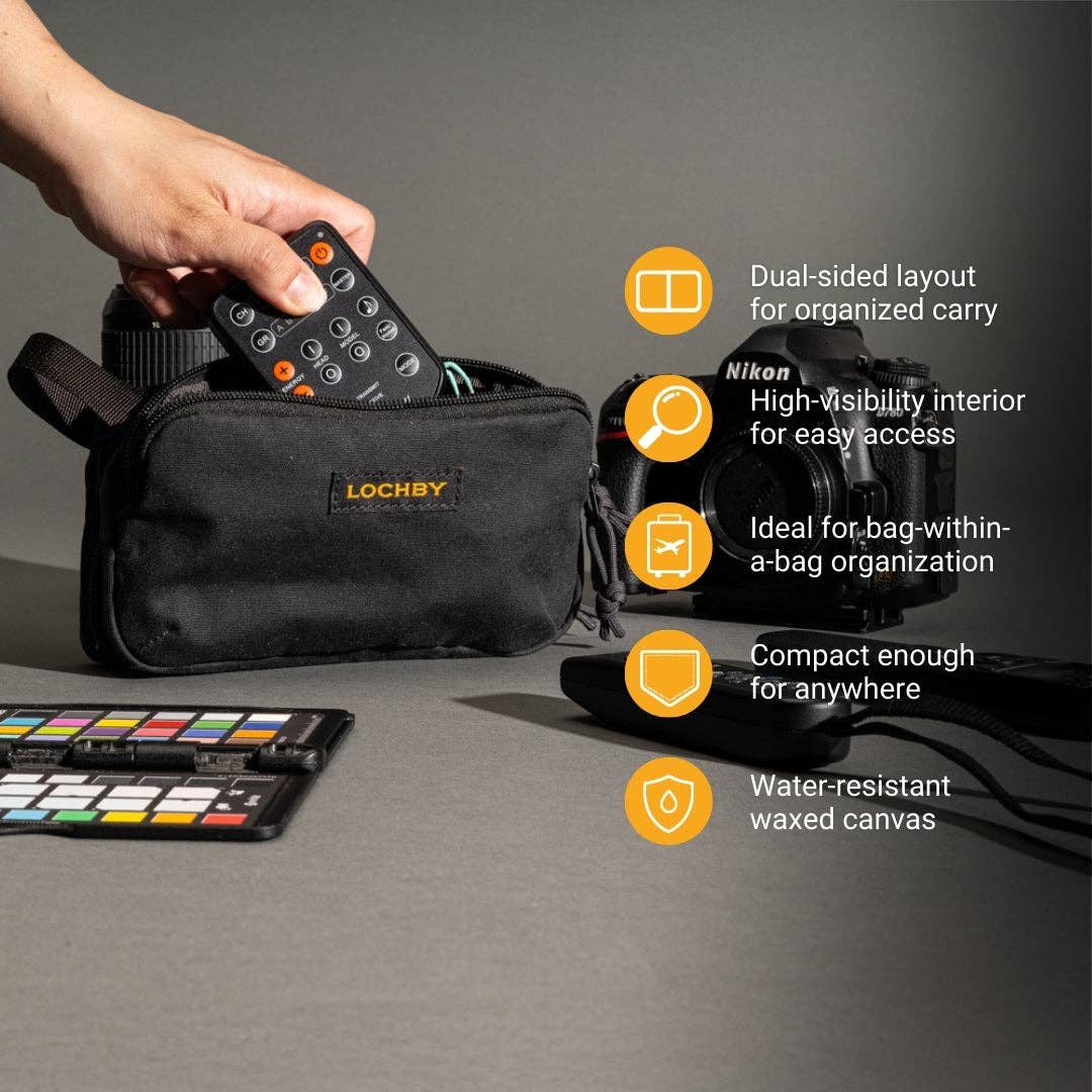 Mini Venture Pouch: Black Multicam