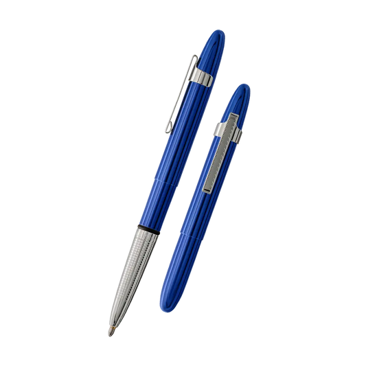 Fisher Blue Moon Bullet Space Pen with Clip