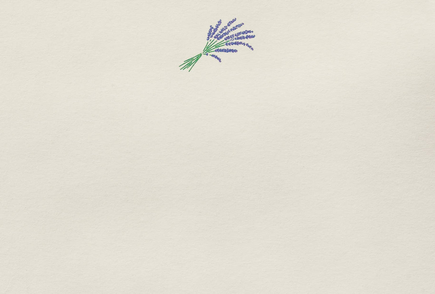 Original Crown Mill First Engraved Color Themed Note Cards: Cello Pk 1/1 "C" / Blue Inkwell / 4x6"