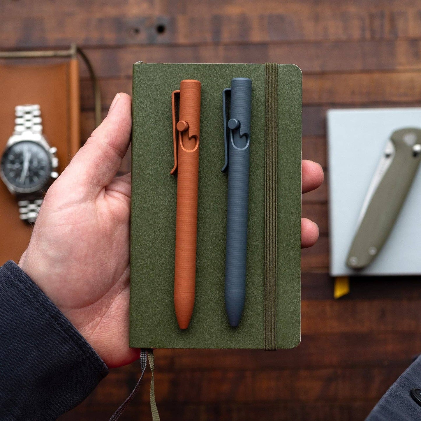Tactile Turn Tonal Bolt Action Pen: Standard / Slate