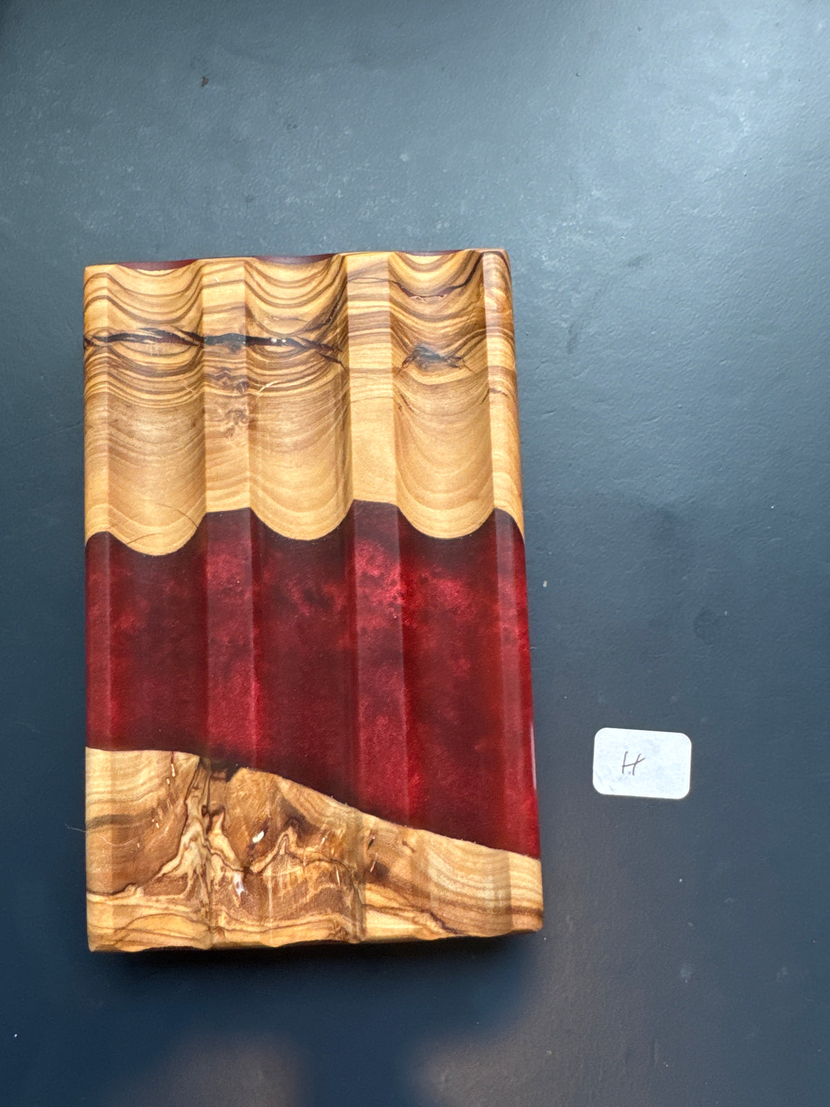 Wood and Epoxy Pen Rest