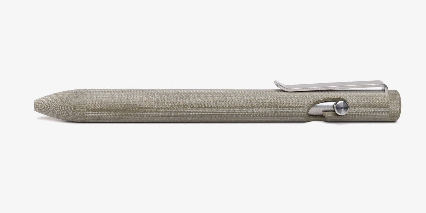 Tactile Turn G10 Bolt Action Pen: Orange / Standard [5.6"]