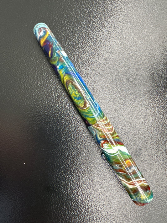 Hinze Pen Co Atlantis Rising Standard Fountain Pen with Clip