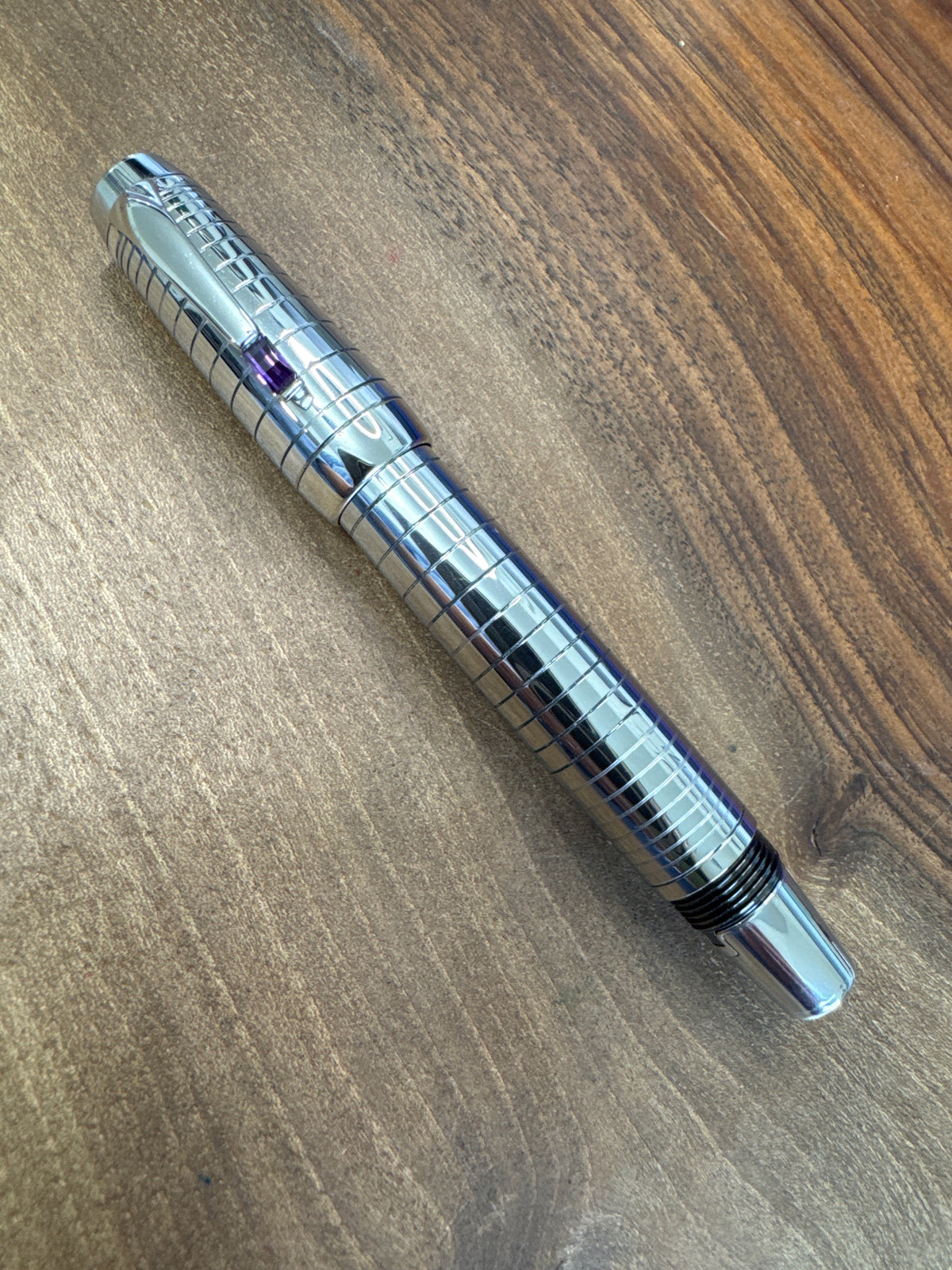 Montblanc Boheme Radial Silver Retractable Fountain Pen