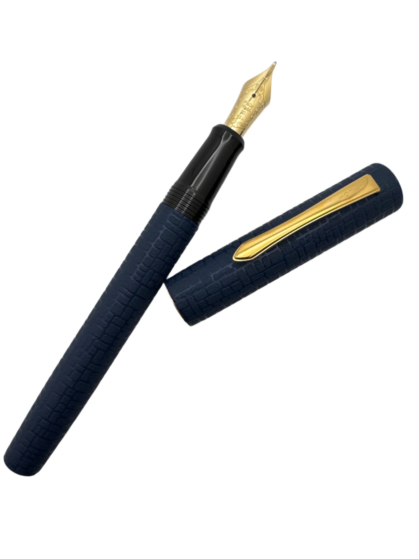 Pilot Ishime Fountain Pen Navy Broad