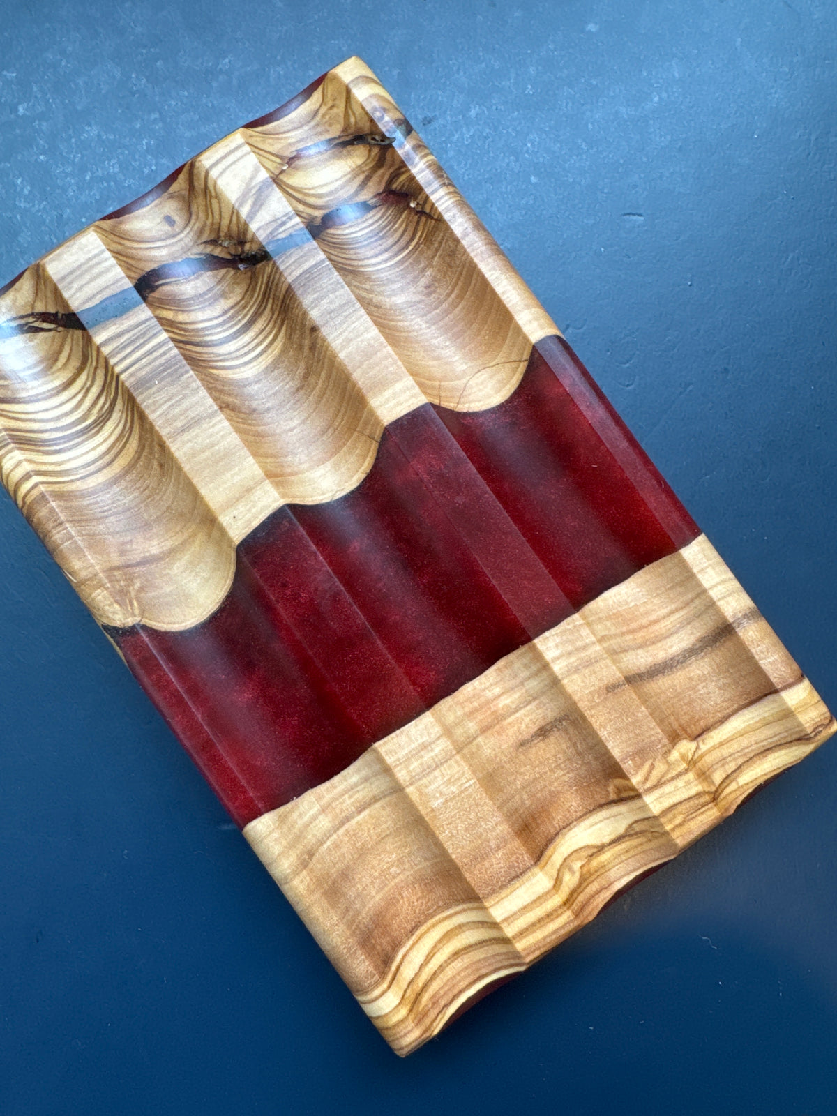 Wood and Epoxy Pen Rest