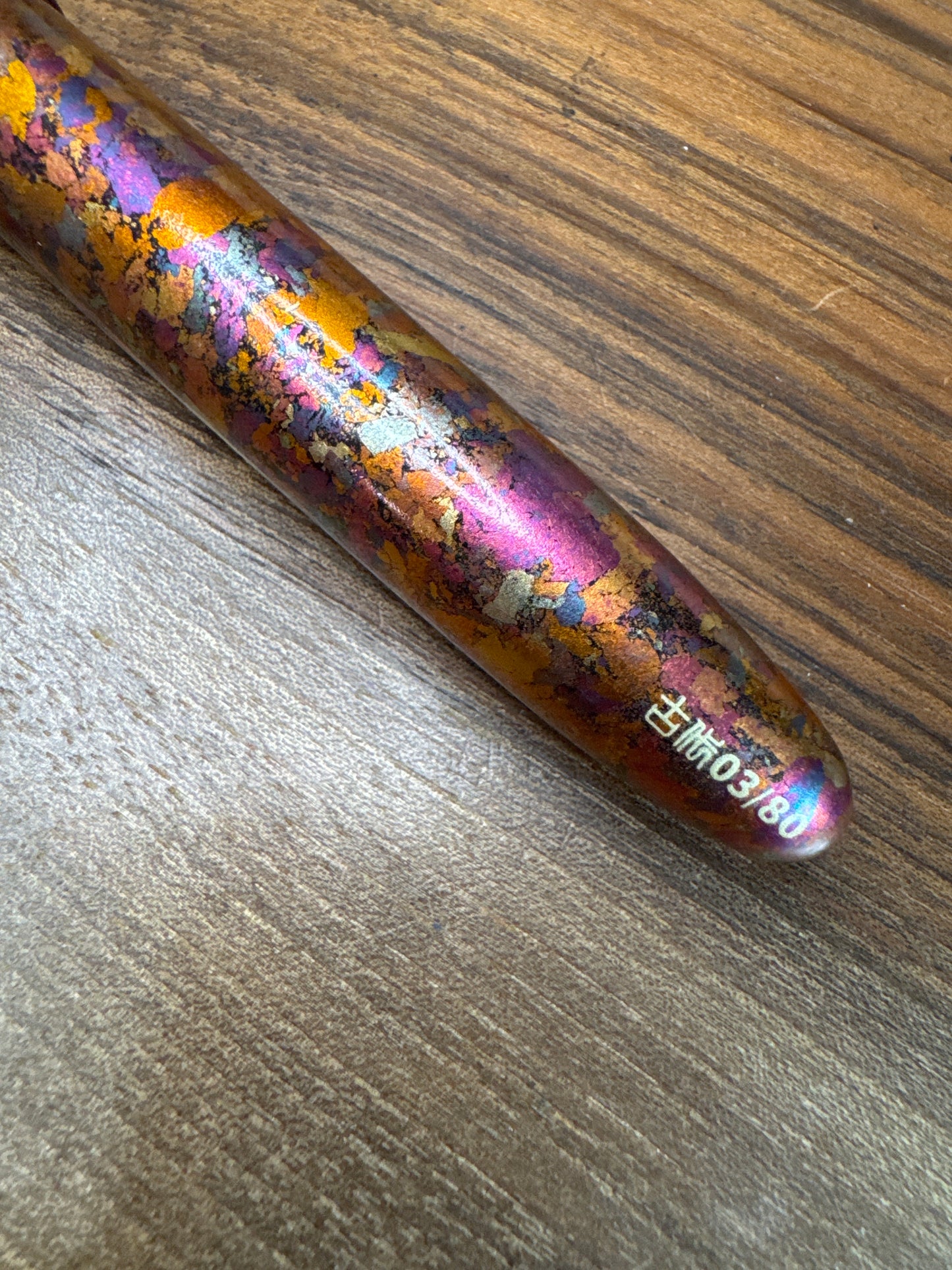 Taccia Leisurely Passage of Time- Sunset Sky Fountain Pen-Medium Fine Nib