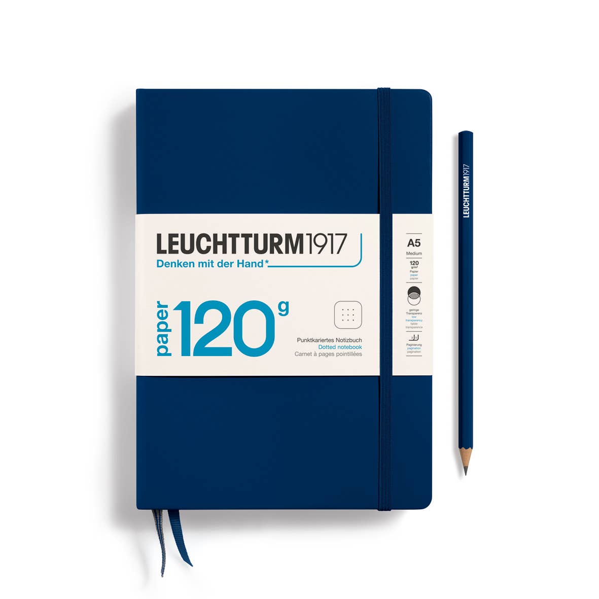 Leuchtturm 120g Notebook Edition, Medium, 203 p.: Mint Green / Ruled