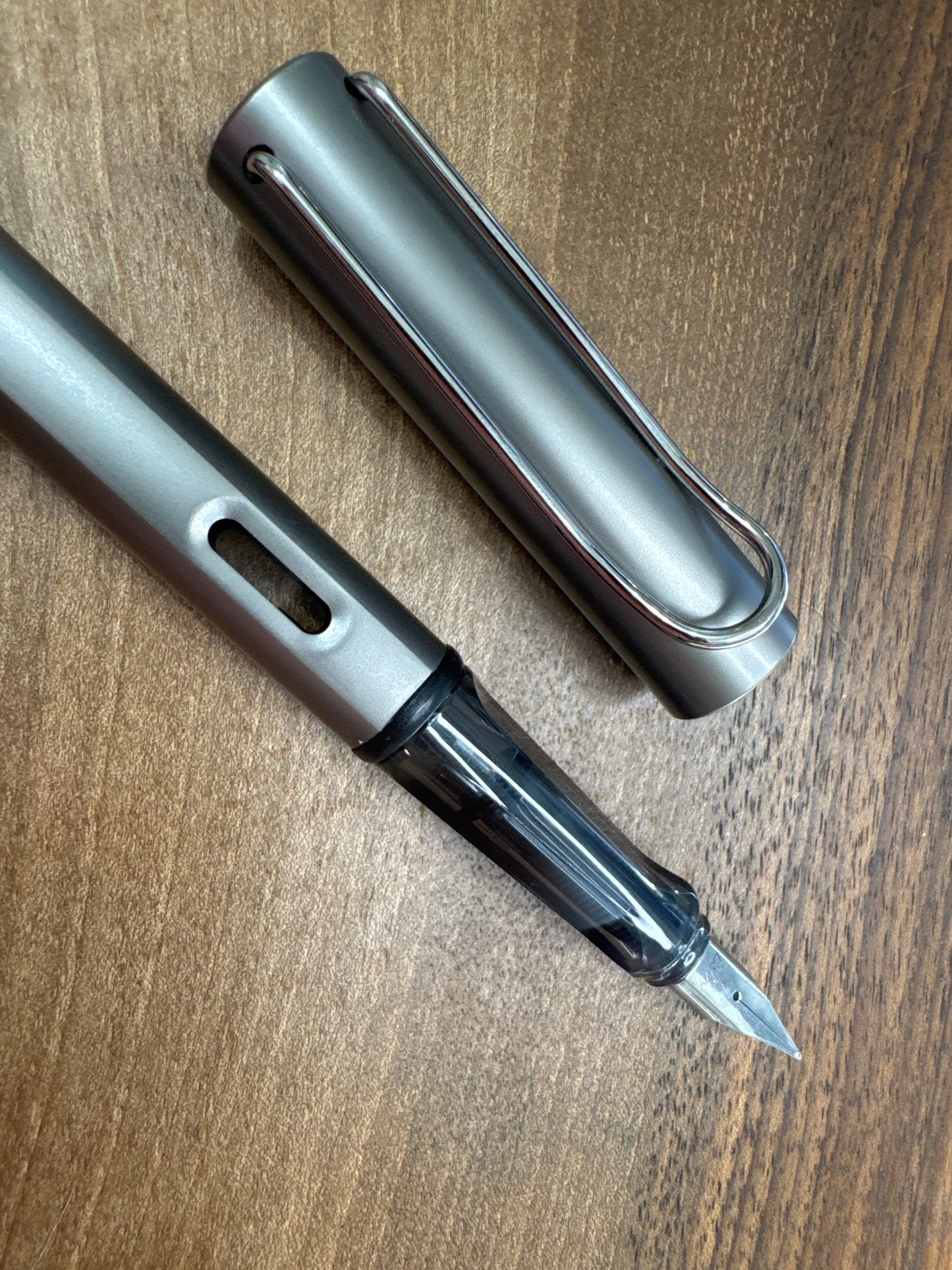 Lamy AL-star Fountain Pen Graphite Grey with Broad nib