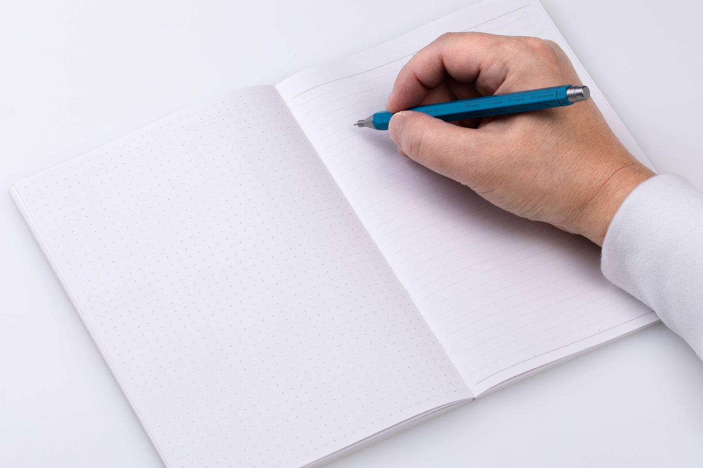 Vol.2 Eco-friendly refillable Notebook A5 / STORAGE.it: Blue