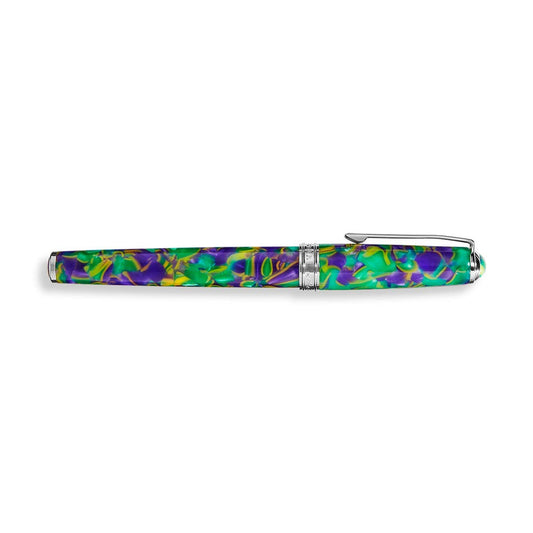 True Writer Classic Mardi Gras Fountain Pen: Fine