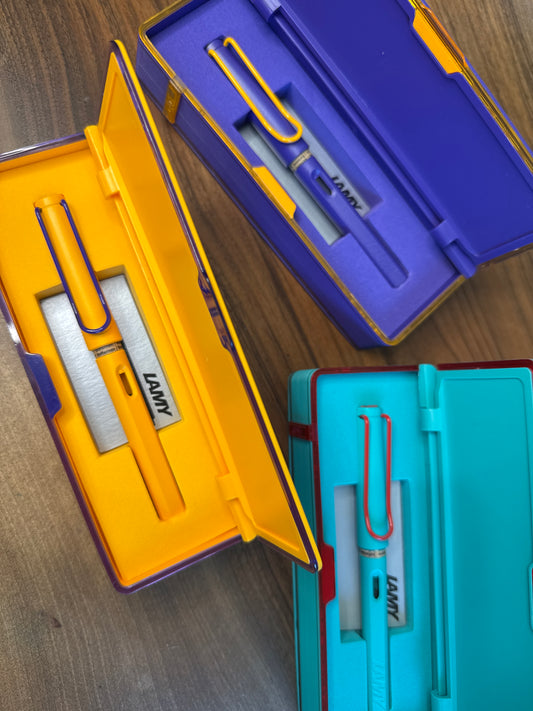 Lamy Safari Candy Fountain Pen UNUSUAL NIB SIZES