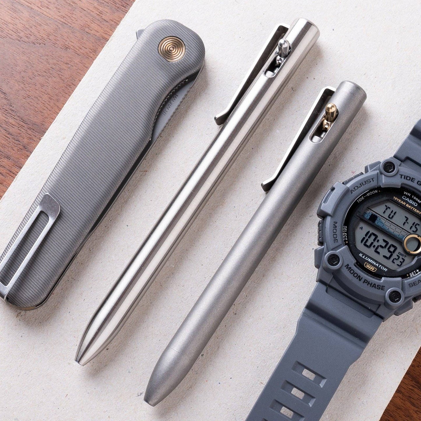 Tactile Turn Switch Pen: Stonewashed / Standard