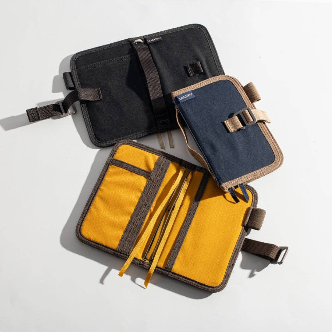 Lochby Mini Field Journal: Bumblebee/Charcoal Gold
