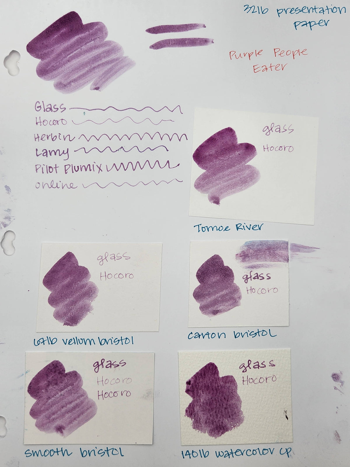 Push/Pull Fountain Pen Ink - Purple People Eater
