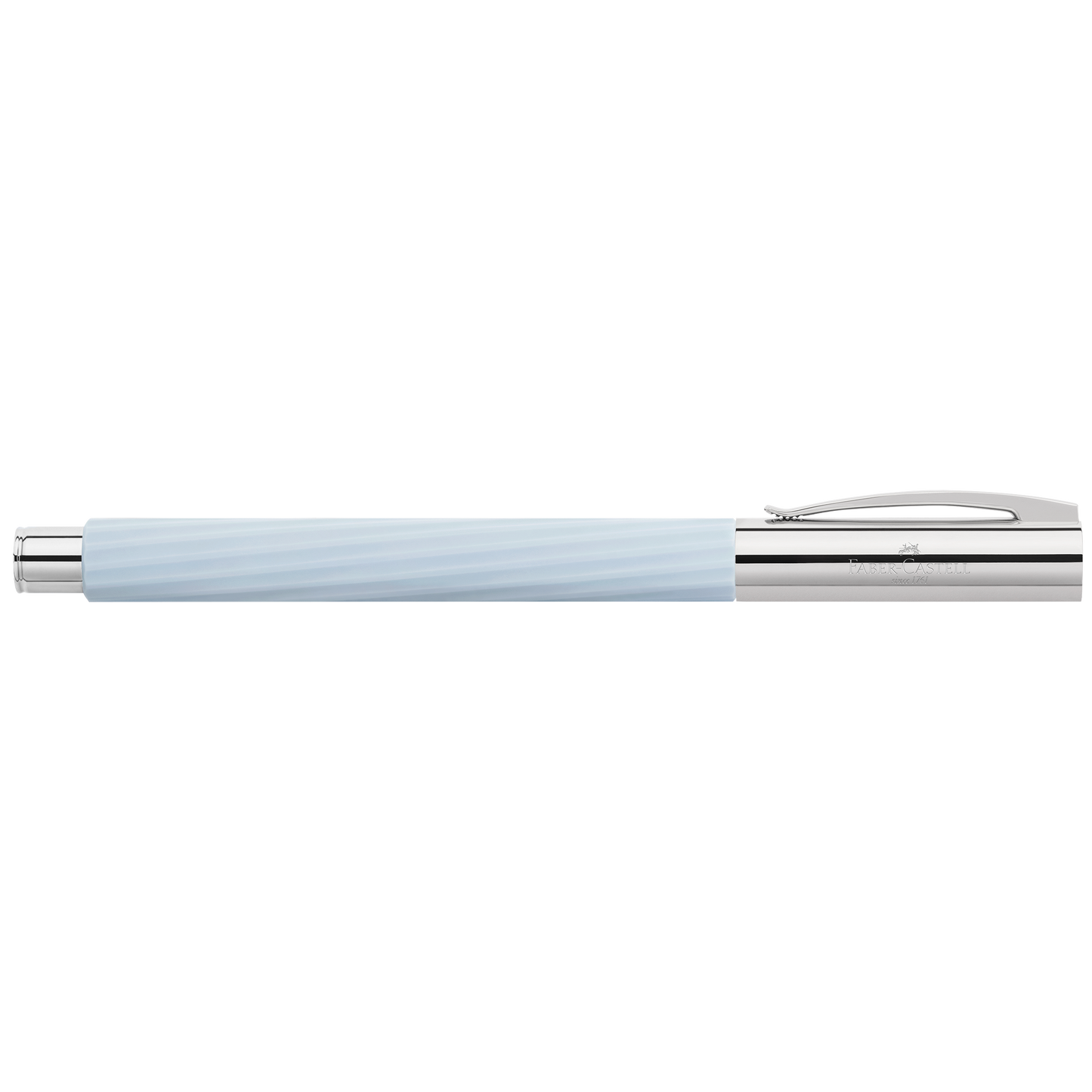 Faber Castell Ambition Italic Ice Blue Fountain Pen: Fine