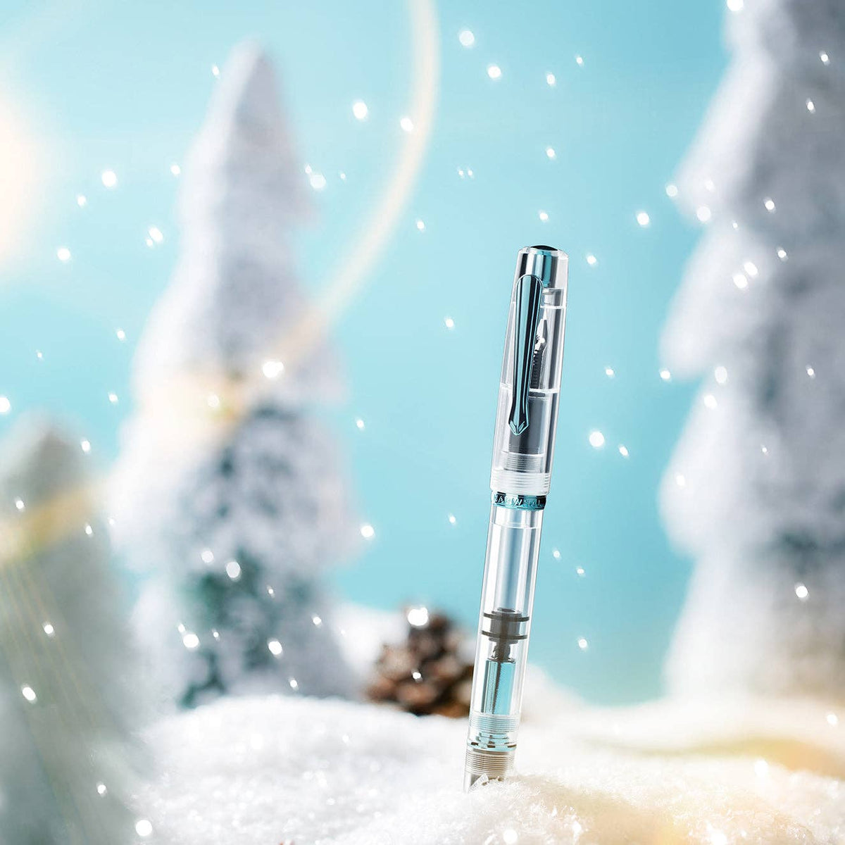 Nahvalur Original Winter Fountain Pen: Stub