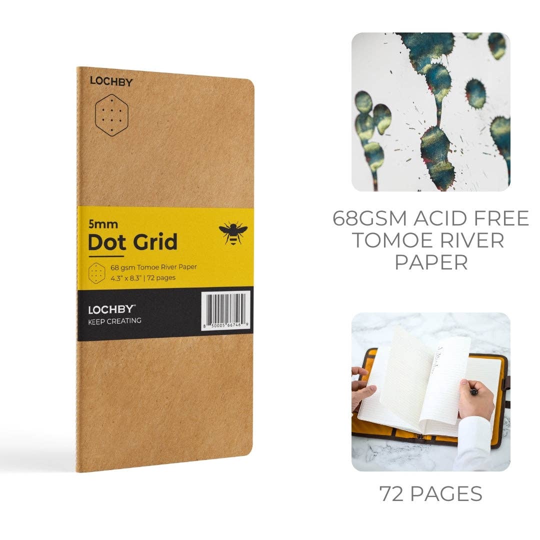 Lochby TN Size Notebooks (1-pack): Dot Grid