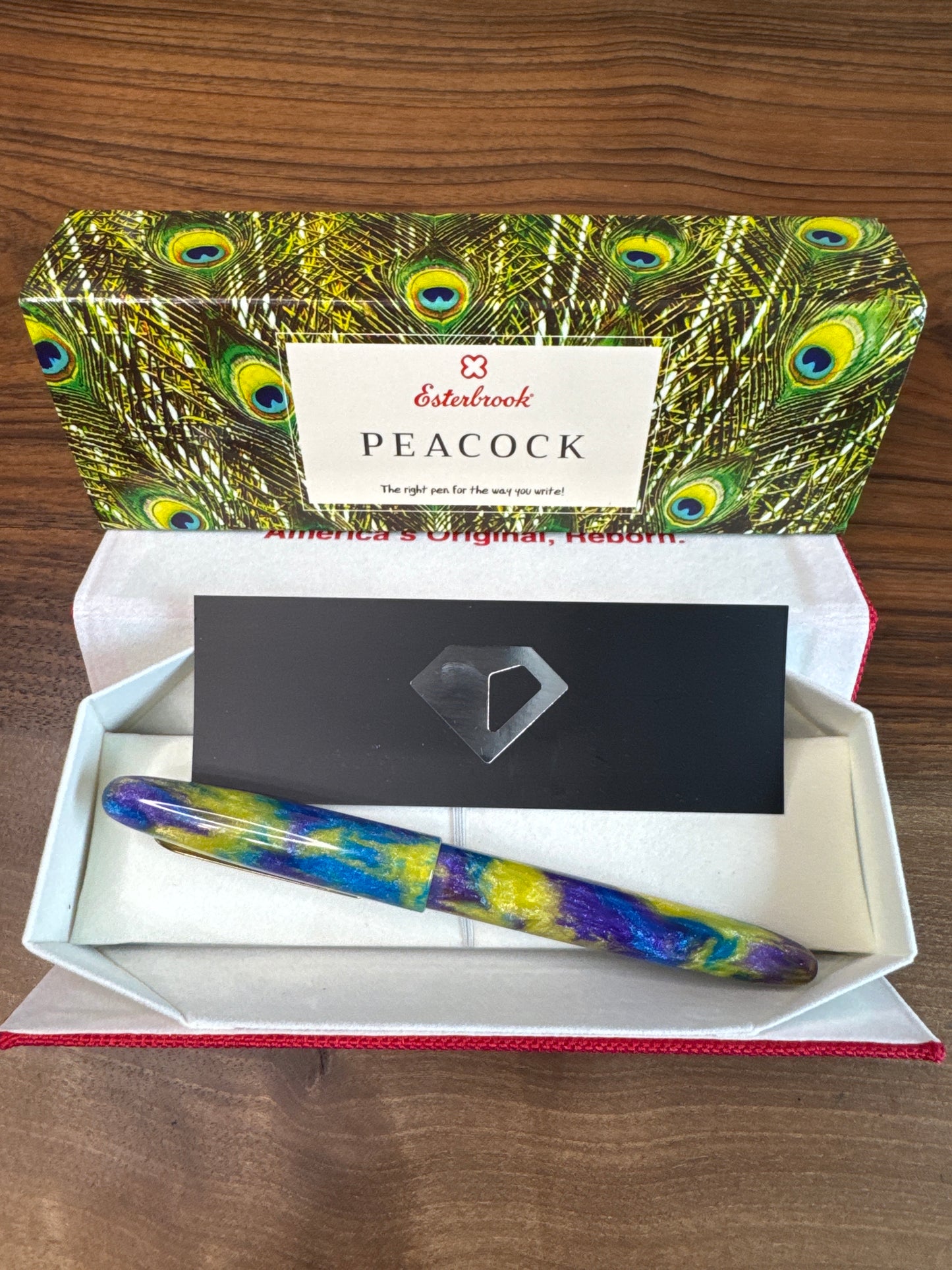 Esterbrook Estie Peacock Fountain Pen -Regular Size