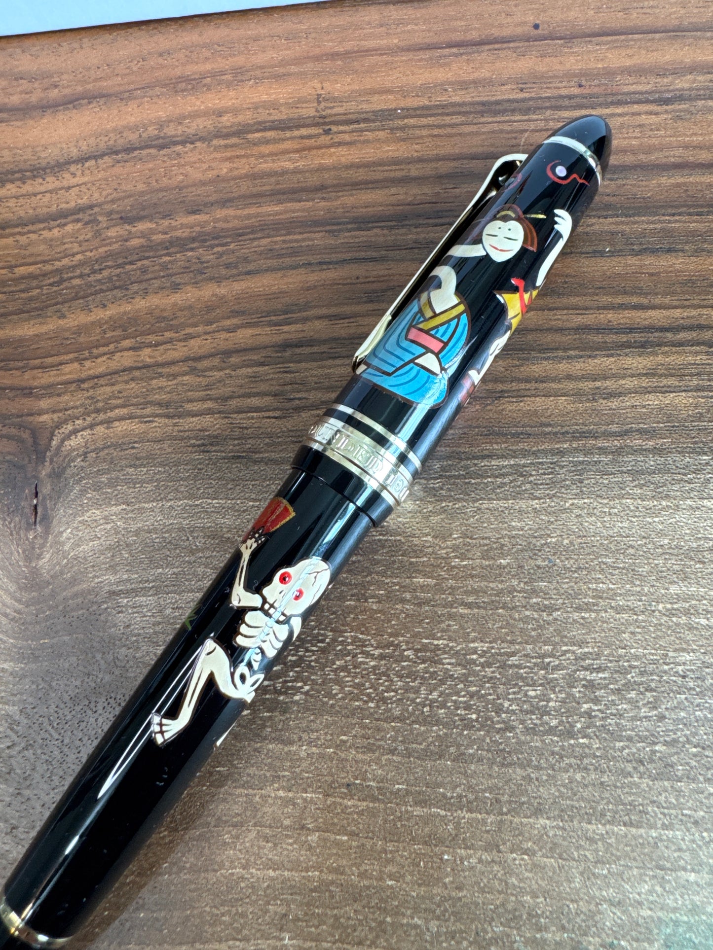 Sailor x Bungubox Yokai Hundred Demons Night Journey Maki-e Fountain Pen