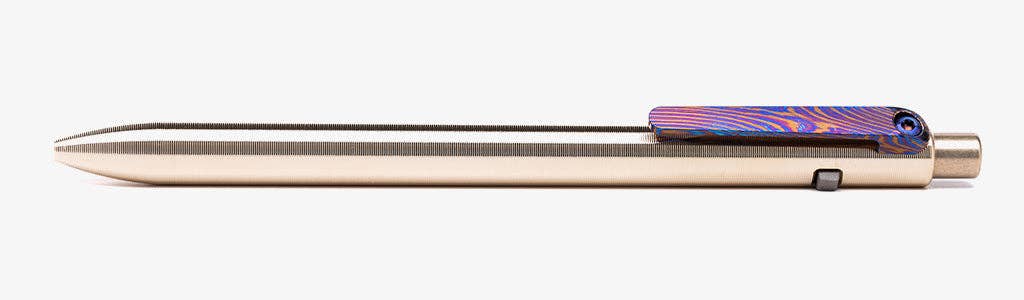 Tactile Turn Side Click Pen: Bronze / Mini